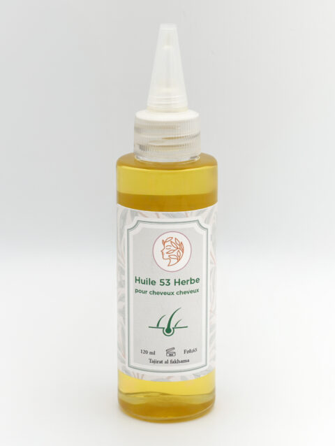 Huile aux 53 Herbes 100% Résultats dès la première utilisation 120 ml