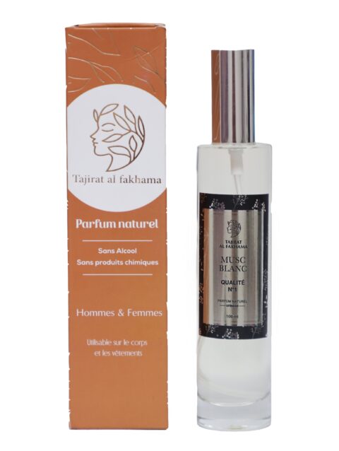 Parfum Musc Blanc Corps 100 ml
