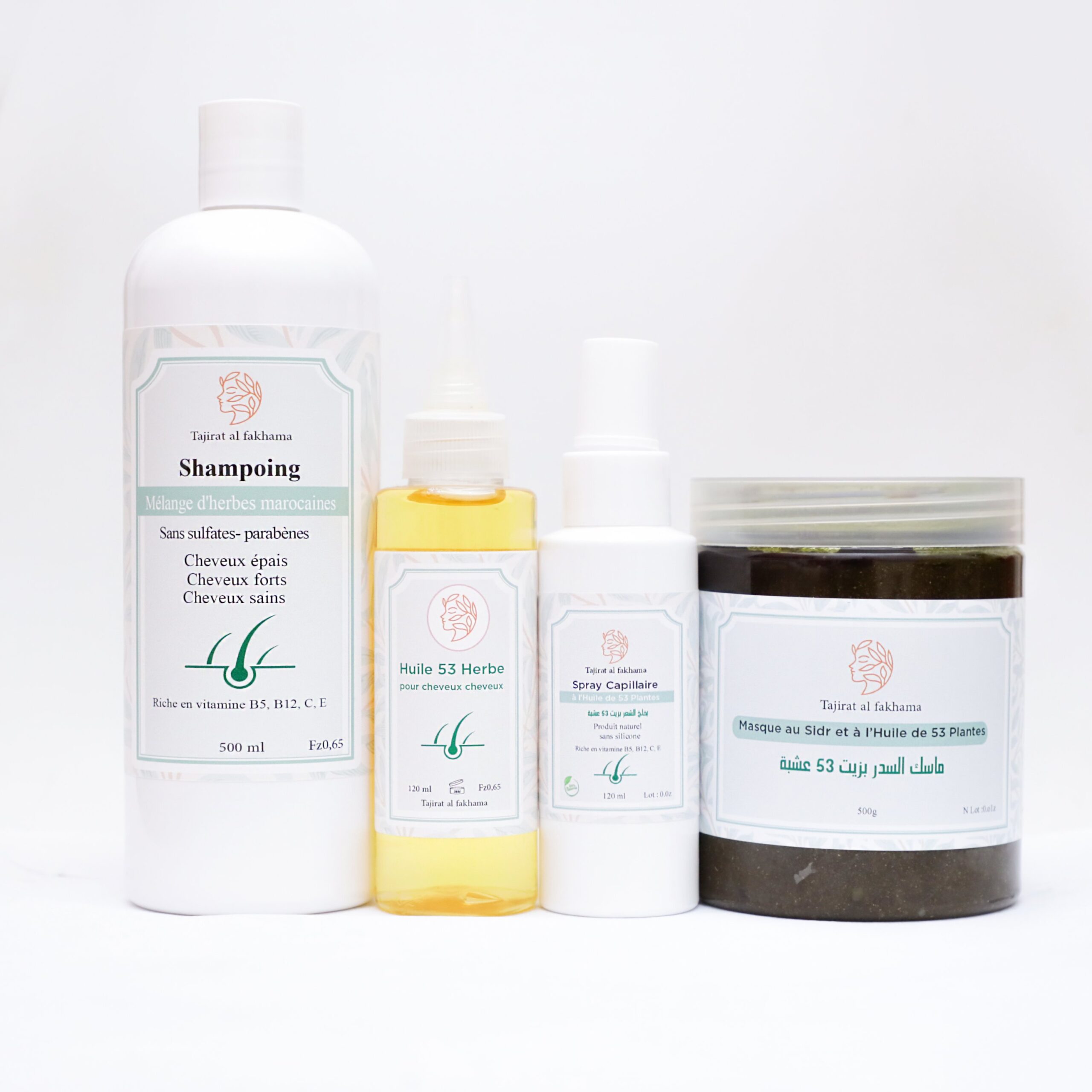 Coffret Capillaire 53 Herbes 4 Produits