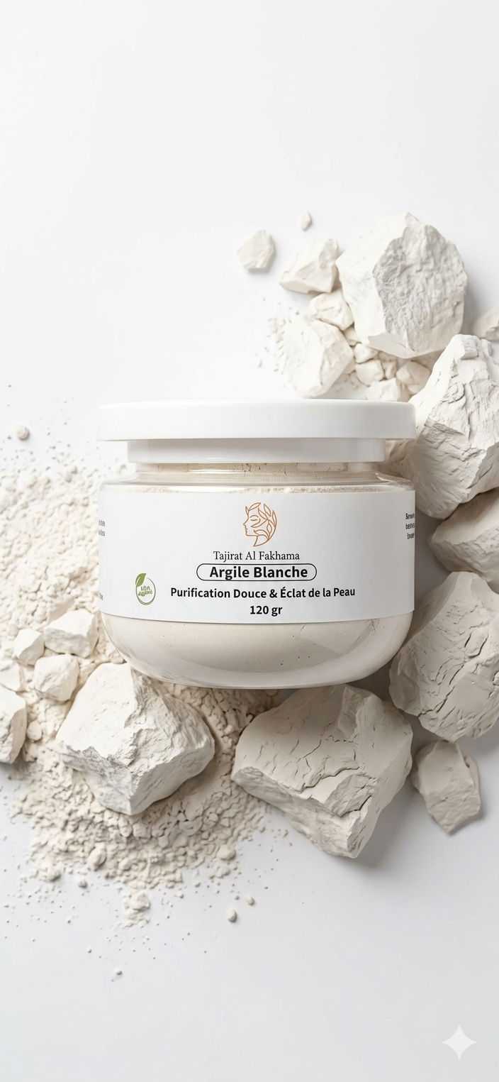 Argile Blanche 120gr